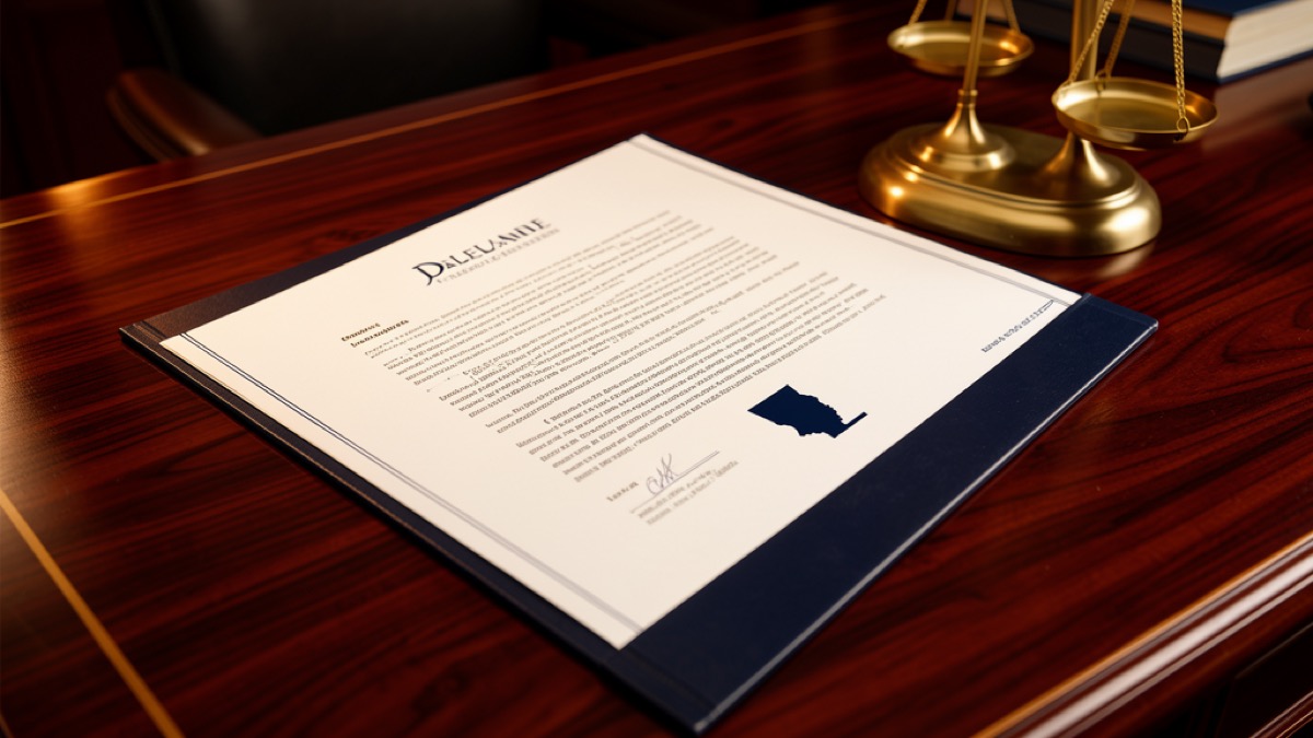 Trust minutes requirements for Delaware - trust administration documents and legal reference